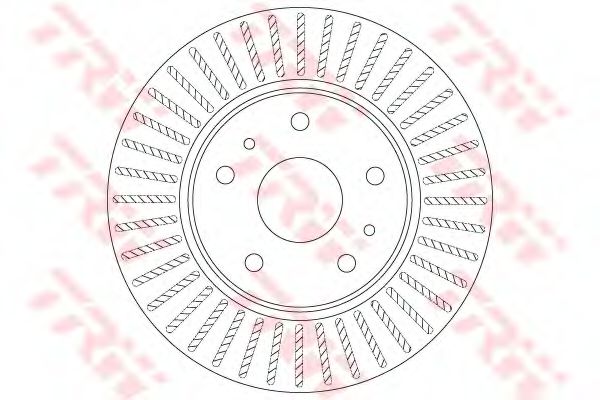 спирачен диск DF6684