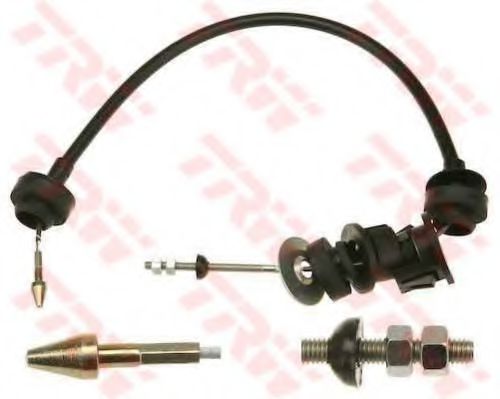 въжен механизъм, задействане на съединителя