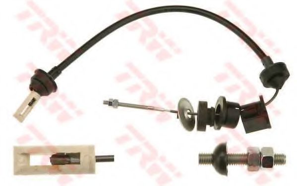 въжен механизъм, задействане на съединителя