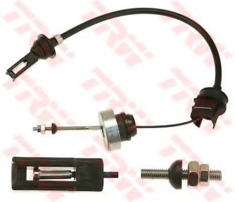 въжен механизъм, задействане на съединителя