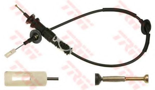 въжен механизъм, задействане на съединителя