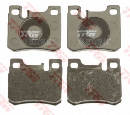 комплект спирачно феродо, дискови спирачки GDB1130