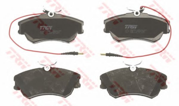 комплект спирачно феродо, дискови спирачки GDB1270