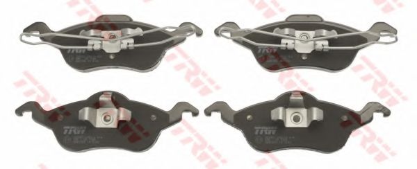 комплект спирачно феродо, дискови спирачки GDB1358