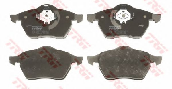 комплект спирачно феродо, дискови спирачки GDB1376