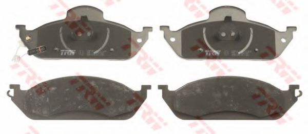 комплект спирачно феродо, дискови спирачки GDB1378