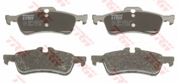 комплект спирачно феродо, дискови спирачки GDB1561