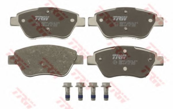 комплект спирачно феродо, дискови спирачки GDB1579