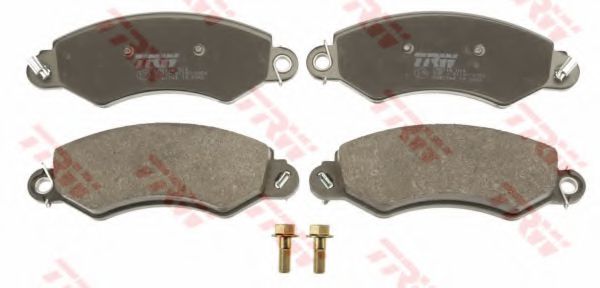 комплект спирачно феродо, дискови спирачки GDB1744