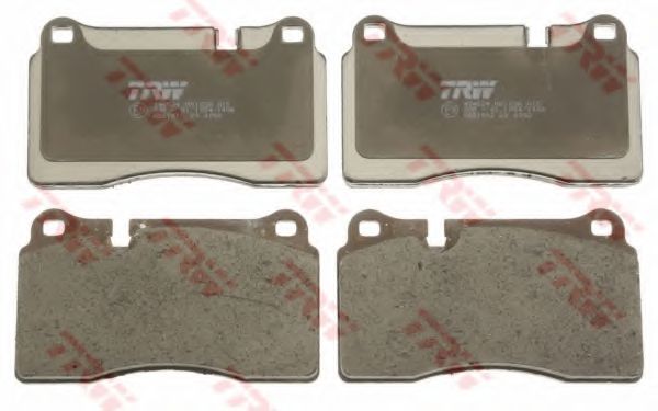 комплект спирачно феродо, дискови спирачки GDB1912