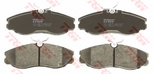 комплект спирачно феродо, дискови спирачки GDB3313