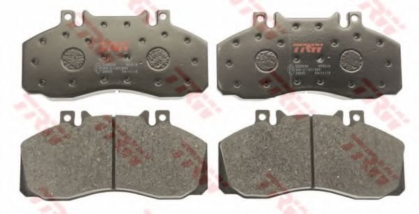 комплект спирачно феродо, дискови спирачки GDB5050