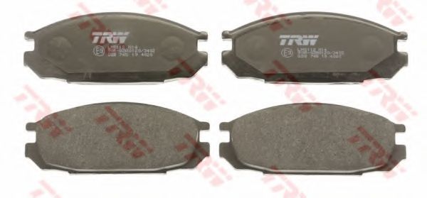 комплект спирачно феродо, дискови спирачки GDB745