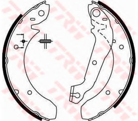 комплект спирачна челюст GS6152