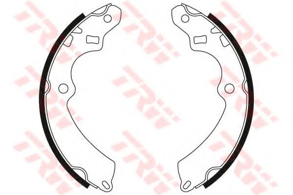 комплект спирачна челюст GS6242