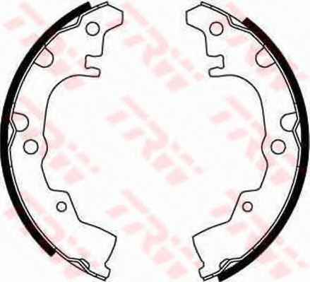 комплект спирачна челюст GS8199