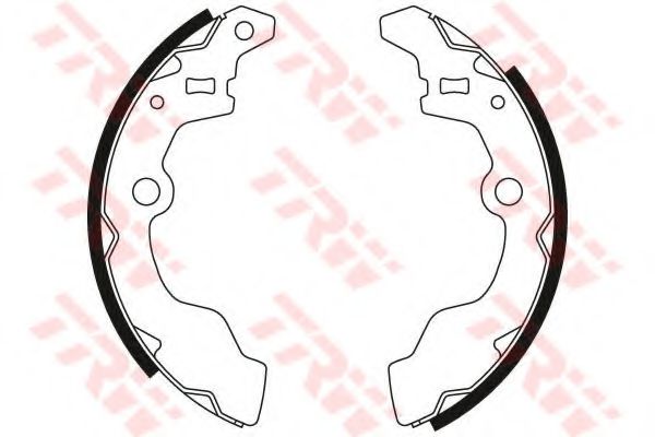 комплект спирачна челюст GS8431