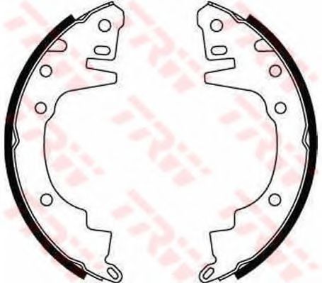 комплект спирачна челюст GS8518