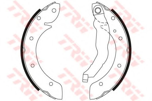 комплект спирачна челюст GS8528