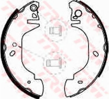 комплект спирачна челюст GS8539