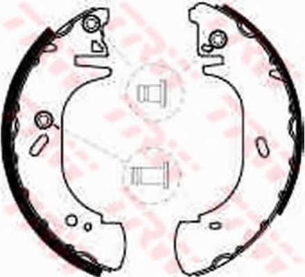 комплект спирачна челюст GS8540