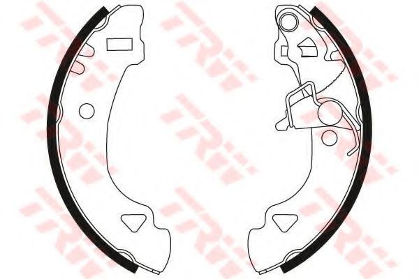 комплект спирачна челюст GS8566