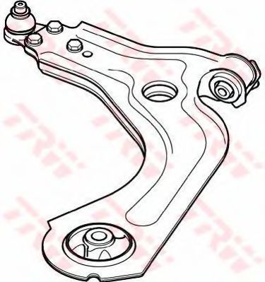 носач, окачване на колелата JTC431
