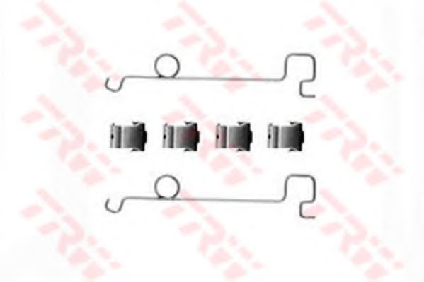 комплект принадлежности, дискови накладки PFK163