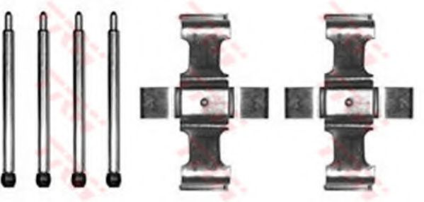 комплект принадлежности, дискови накладки