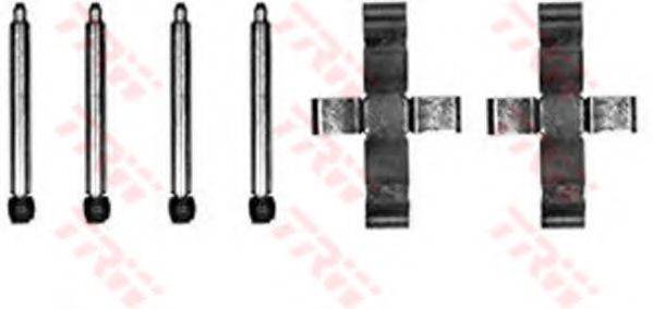 комплект принадлежности, дискови накладки PFK204