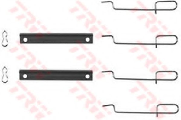 комплект принадлежности, дискови накладки PFK209