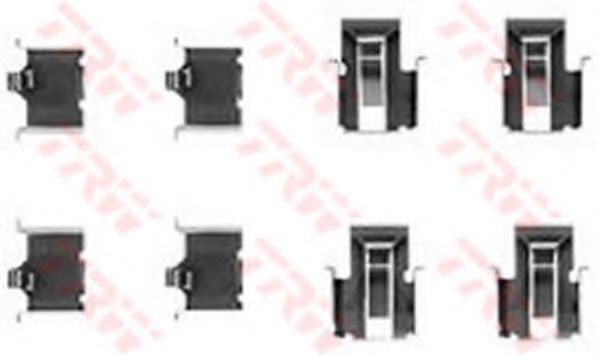 комплект принадлежности, дискови накладки PFK236