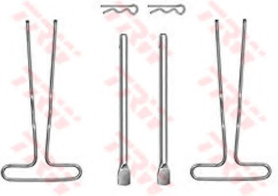 комплект принадлежности, дискови накладки PFK284