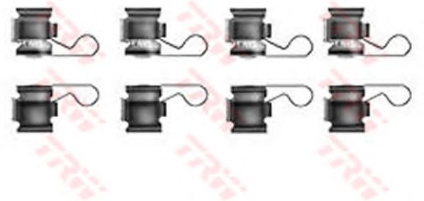 комплект принадлежности, дискови накладки