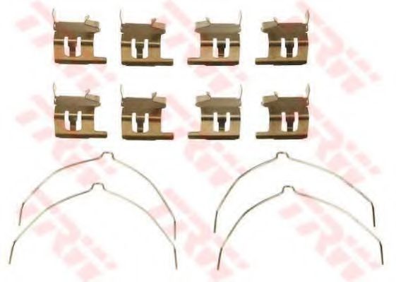 комплект принадлежности, дискови накладки PFK458