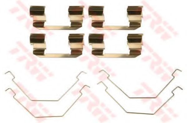 комплект принадлежности, дискови накладки PFK461