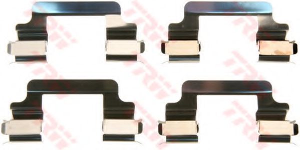 комплект принадлежности, дискови накладки PFK616