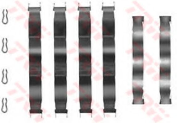 комплект принадлежности, дискови накладки PFK66