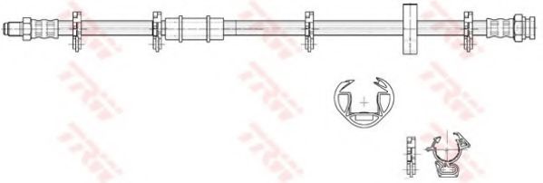 спирачен маркуч PHB217