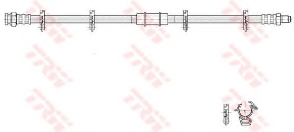 спирачен маркуч PHB273