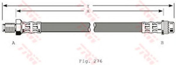 спирачен маркуч PHB373