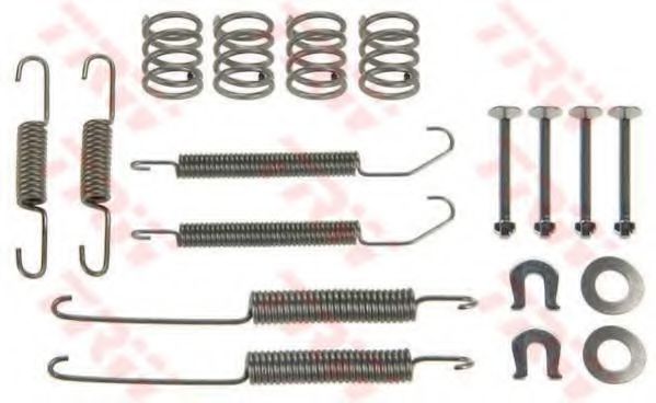 комплект принадлежности, спирани челюсти