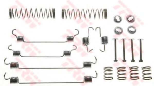 комплект принадлежности, спирани челюсти