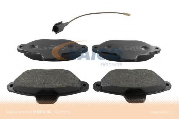 комплект спирачно феродо, дискови спирачки V24-0028