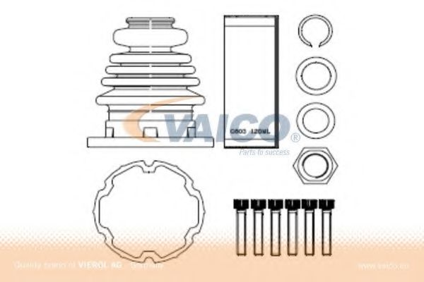 комплект маншон, полуоска V10-6390