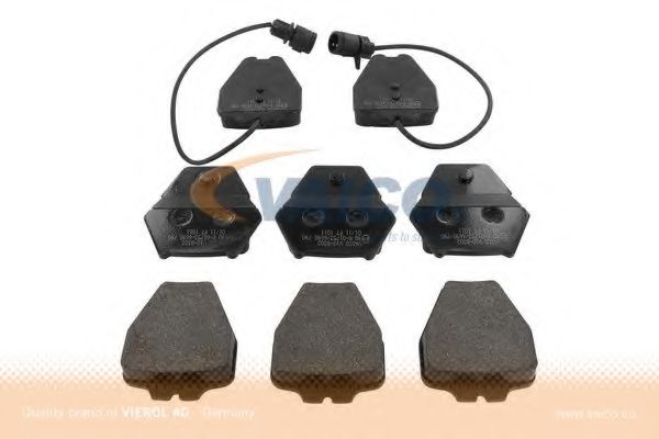 комплект спирачно феродо, дискови спирачки V10-8302