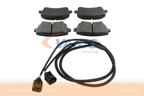 комплект спирачно феродо, дискови спирачки V10-8351