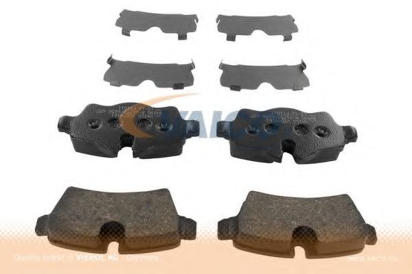 комплект спирачно феродо, дискови спирачки V20-8161