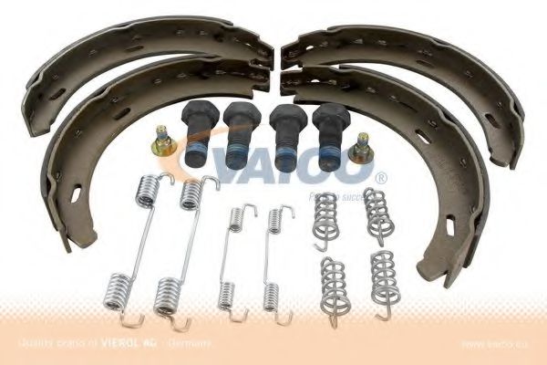 комплект спирачна челюст, ръчна спирачка V30-0491