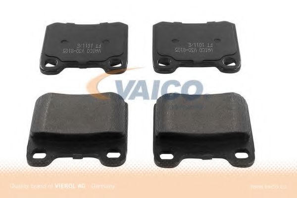 комплект спирачно феродо, дискови спирачки V30-8105